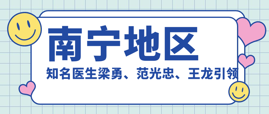 南宁地区有名医生梁勇、范光忠、王龙带领眼科及整形新风尚